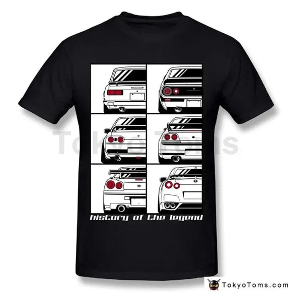 Nissan Skyline Generation T-Shirt - Cotton - TokyoToms.com
