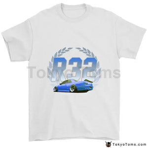 Nissan Skyline R32 T-Shirt - Cotton - TokyoToms.com