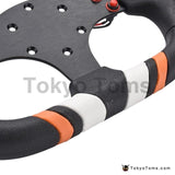 Racing Car Steering Wheel Aluminum Flat Sports Universal [TokyoToms.com]