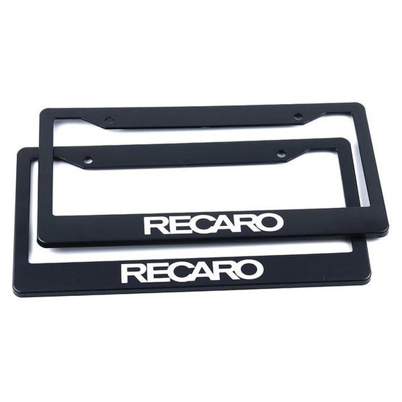 Recaro License Plate Frame - www.JDMNinja.com