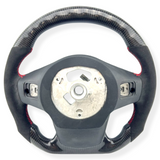 Toyota Supra (2019 +) Carbon & Alcantara Steering Wheel - LED Display