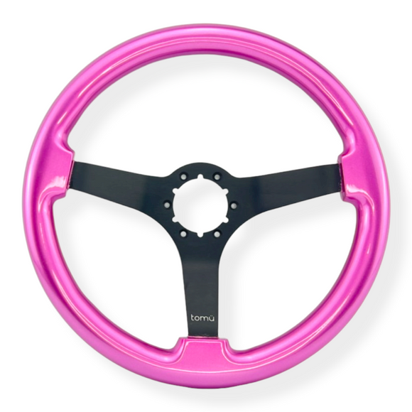 Tomu Yoshino Sassy Pink Steering Wheel - Tokyo Tom's