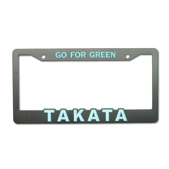 TKT Go Green License Plate Frame - www.JDMNinja.com