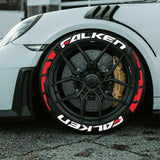 JDM Falken Style Tyre Letter Stickers Set