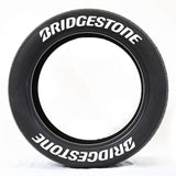 JDM Bridgestone Style Tyre Letter Stickers Set