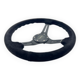 Tomu Akagi Black Suede Steering Wheel
