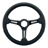 Tomu Akagi Black Leather Steering Wheel - Tomu - [www.Tomu-Store.com]