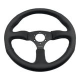 Tomu Circuit Black Perforated Leather Steering Wheel - Tomu - [www.Tomu-Store.com]