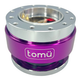 Tomü Steering Wheel Quick Release - Purple & Silver [TokyoToms.com]