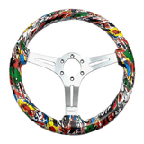 Tomu Sticker Bomb Steering Wheel - Tomu - [www.Tomu-Store.com]