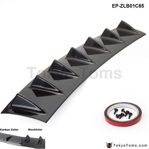 Universal Shark Fin 7 Wing Lip Diffuser - TokyoToms.com