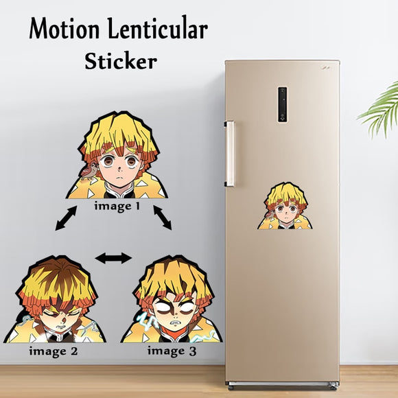 Zenitsu Anime Motion Stickers