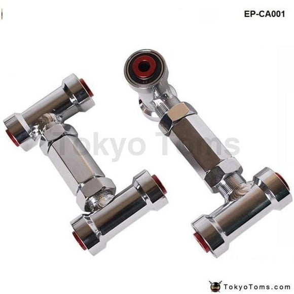 Adjustable Front Upper Control Arm/camber Kit / Arms (Red) For Nissan Z32/r32 Suspensions