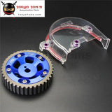 Adjustable Single Cam Gear Sprocket+ Clear Cover For Mitsubishi Mirage 4G15 1.5L
