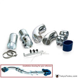 Adjustable Universal Air Intake Pipe/universal Five Stage Aluminum Alloy Pipe Kit For Bmw E36 325