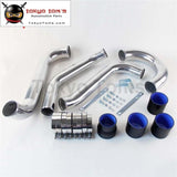 Alloy Intercooler Piping Pipe Kit Fit For Toyota Supra Jza80 Turbo 2Jz Gte Black / Blue Red Aluminum