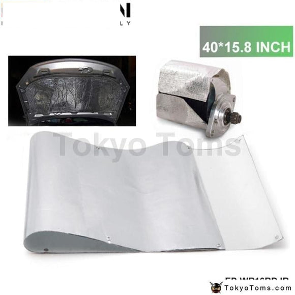 Aluminium Heat Barrier-Protects Plastic And Components 40*15.8Inch For VW Golf Mk6 Gti 2.0 Turbo Ccza 08-15 - Tokyo Tom's