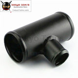 Aluminium T Shape Tube Pipe Joiner For 35Mm Od Bov Adapter 2 / 2.25 2.5 Black