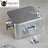 Aluminium Universal 2L Polished Alloy Header Expansion Water Tank - Tokyo Tom's