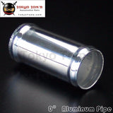 Aluminum Hose Adapter Tube Joiner Pipe Coupler Connector 25Mm 0.98 Inch L=76Mm Piping