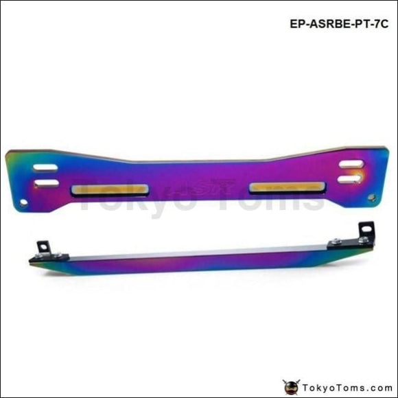 Aluminum Neochrome Rear Suspension Subframe Brace+Lower Tie Bar For Mitsubishi Proton Wira Evo1-3