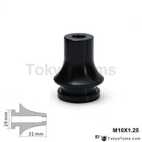 Aluminum Shift Knob Boot Retainer / Adapter For Manual Gear M10X1.25 Shifters