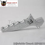 An 3 - 12 Adjustable Aluminum Wrench Fitting Tools Spanner An3 3An-12An Silver