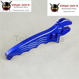 An 3 4 6 8 10 12 Adjustable Aluminum Wrench Fitting Tools Spanner An3 3An - 12An Blue