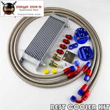 An-8An 13 Row Universal Engine Transmission Oil Cooler + Filter Relocation Kit