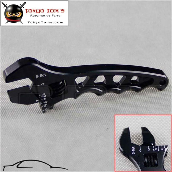 An Adjustable Aluminum Anodized Wrench Fitting Tools Spanner An3 3An-12An Black