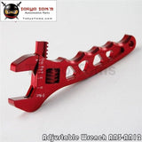 An Adjustable Aluminum Wrench Fitting Tools Spanner An3 3An-12An Red
