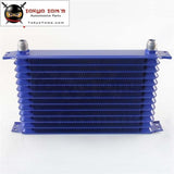 An10 13 Row 262Mm Oil Cooler Kit Fits For Bmw N54 Twin Turbo 135I E82 335I E90 E92 E93 Black / Blue