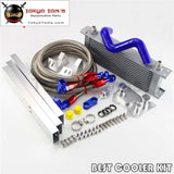 An8 13 Row Oil Cooler Full Kit Fits For Vw Golf Mk7 Gti Engine Ea-888Iii Black/silver