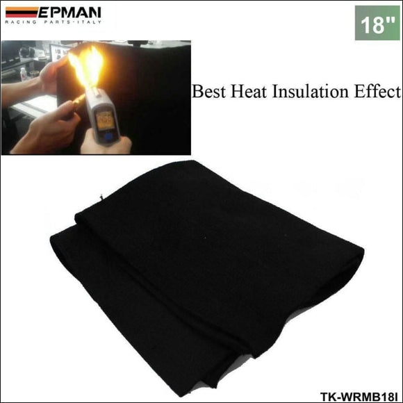 Auto Carbon Fiber Welding Blanket Torch Shield Plumbing Heat Sink Slag Fire Felt 18X18 X1/4 For Bmw