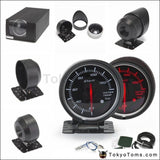 Bf 60Mm Led Water Temp Temprature Gauge Auto Car Motor With Red & White Light For Seat 2001-2006