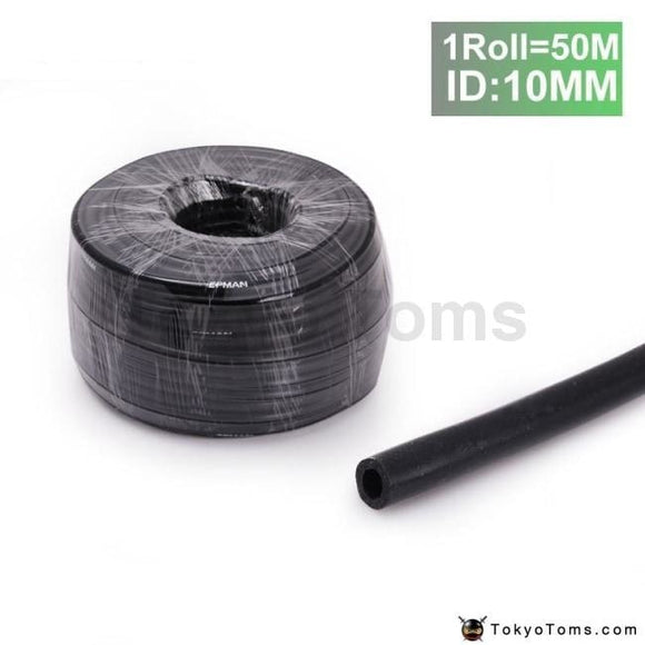 Black Id:10Mm Silicone Vacuum Hose Pipe High Performance Tubing-50M For Bmw E46 M3/330/328/325 M52