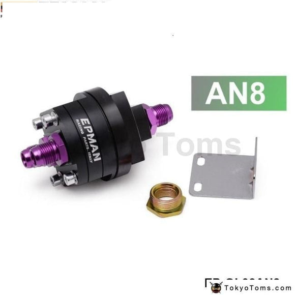 Blcak An8 Aluminum Oil Filter Relocation Male Fitting Adapter Kit 3/4X16 ,20X1.5 - Tokyo Tom's