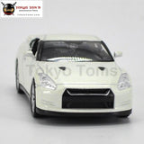 Brand New Welly 1/36 Scale Car Model Toys Nissan Gtr Diecast Metal Toy For