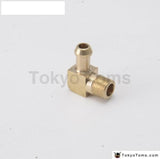 Brass Boost Hose Barb To Male Thread 90 Degree Elbow Fitting For Garrett T2 T3 Turbo 1/8Male Npt