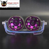 Cam Cover +Cam Gear Pulley Kit Fits For Toyota Supra Mark Iv 2Jz-Gte 2Jz 93-02 Blue/red/purple Csk