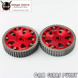 Cam Gear Pulley Sprocket Kit For Nissan R32 R33 R34 Rb20 Rb25Det Rb26Det Red