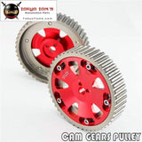 Cam Gear Pulley Sprocket Kit For Nissan R32 R33 R34 Rb20 Rb25Det Rb26Det Red