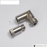 Car Exhaust O2 Oxygen Sensor Angled Extender Spacer 90 Degree 02 Bung Extension M18 X 1.5 Turbo