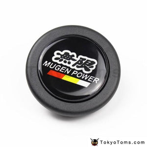 Car Styling Black Mugen Racing Steering Wheel Horn Push Button For Honda