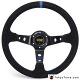 Car Styling Black Omp Racing Steering Wheel Horn Button Switch Cover For Universal