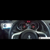 Car-Styling Carbon Fiber Interior Fit For 08-12 Lancer Evolution X Evo 10 Steering Wheel Twin Gauge
