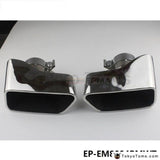 Chrome 304 Stainless Steel Exhaust Muffler Tip For Bmw 13-14 5-Class F18/f10
