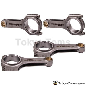 Connecting Rod 4340 Rods for Mitsubishi Lancer 2.0 EVO 1 2 3 4G63 early Model Conrod 4340 EN24 Floating 800BHP Balanced Crank