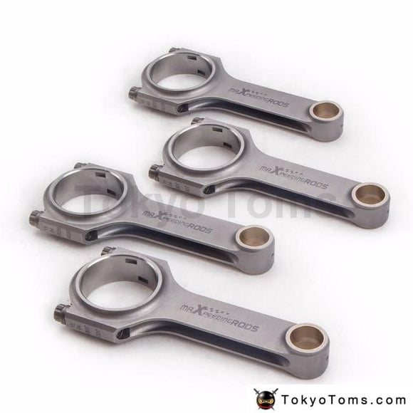 Connecting rod For Ford X Flow Lotus Twin Cam 4.826 Narrow Pin Conrod ARP 20000 3/8 bolts Pleuel 4340 EN24 Forged Piston Crank