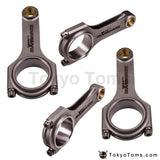 Connecting Rod Rods for Ford Duratec 2.0L for Mazda MZR 2.0 B2000 ARP 2000 bolt Pleuel Bielle 800HP 4340 Forged Floating Piston